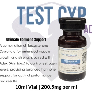 Testosterone Cypionate + Arimidex 200.5mg